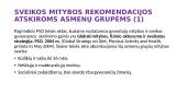 Mitybos rekomendacijos šeimos planavime 3 puslapis