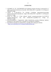 Vidinė komunikacija AB "ORLEN" 17 puslapis