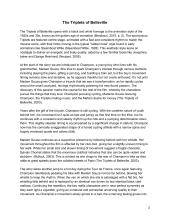 Timing and Rhythm in The Triplets of Belleville and the March of  Commercial Progress 4 puslapis