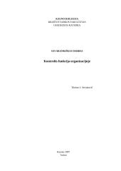 Kontrolės funkcija organizacijoje