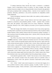 Kooperacijos samprata ir raida Lietuvoje 4 puslapis