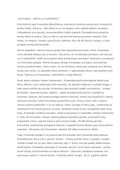 Prometėjas – ar jis didvyris, ar nusikaltėlis?