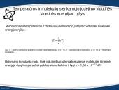 Molekulinės kinetinės teorijos pagrindai. Apibendrinimas 18 puslapis
