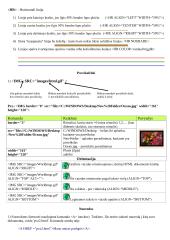 HTML pagrindai 3 puslapis