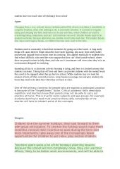 Students have too much time off