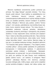 Maironis apdainavo Lietuvą