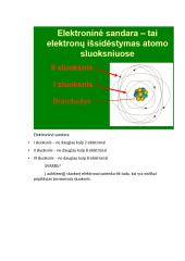 Periodinė elementų lentelė, jos sandara 13 puslapis