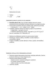 Periodinė elementų lentelė, jos sandara 8 puslapis