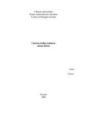 Lietuvių kalbos kultūros klaidos ir jų taisymas