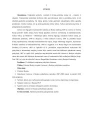 Lietuvos ir Rusijos prekybiniai santykiai 3 puslapis