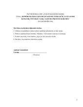 Ikimokyklinio ugdymo veikiančių komandų poveikis ugdymo proceso kokybei 3 puslapis