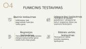 Informacinės sistemos testavimas ir jo metodai 9 puslapis