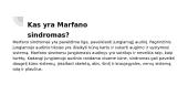 Marfano sindromas 2 puslapis