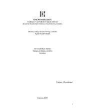 Maisto produktų savybės: Sviestas