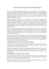 A day in the life of a healthcare administrator 2 puslapis