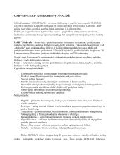 UAB "Senukai" charakteristika, SSGG (SWOT) analizė 5 puslapis