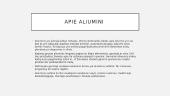 Apie aliuminio metalą 2 puslapis