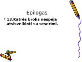 Apsakymo ,,Marti” siužetas 11 puslapis