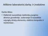 Nuosekliojo laidininkų jungimo tyrimas 9 puslapis
