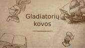 Gladiatorių kovos