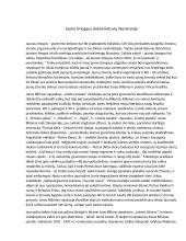 Jauno žmogaus siekia lietuvių literatūroje (Biliūnas, Kudirka)
