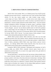 Marketingo komplekso studija: "Arena Pizza" 4 puslapis