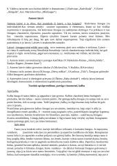 Literatūros rašinių temų apžvalgos 3 puslapis