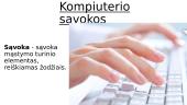 Kompiuterio sąvokos 2 puslapis