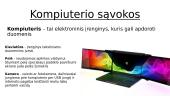 Kompiuterio sąvokos 3 puslapis
