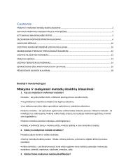 Bendrojo ir inovatyviojo dalyko aktualūs klausimai