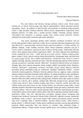 Kas skatina žmogų įsipareigoti tautai?