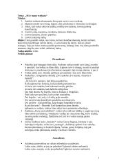 Mini projektas vaikų veiklai savaitei: "Aš ir mano sveikata" 2 puslapis