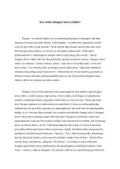 Kas lemia žmogaus laisvę rinktis? (Krėvė, Kudirka)