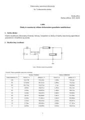 Diodų ir tranzistorių veikimo elektroninėse grandinėse modeliavimas ir Puslaidininkinių integrinių grandynų gamybos procesų modeliavimas