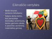 "Mano moksladraugiams" analizė 11 puslapis