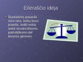 "Mano moksladraugiams" analizė 10 puslapis