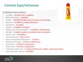 Lūpų balzamų analizė 5 puslapis