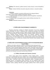 Šešėlinės ekonomikos poveikis Lietuvos biudžetui bei ūkio sektoriams 2 puslapis