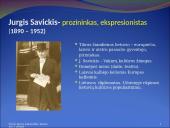 Ekspresionizmo bruožai Jurgio Savickio novelėje „Vagis“ 2 puslapis