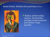 Ekspresionizmo bruožai Jurgio Savickio novelėje „Vagis“ 14 puslapis