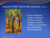 Ekspresionizmo bruožai Jurgio Savickio novelėje „Vagis“ 18 puslapis