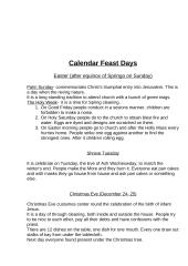 National holidays and calendar feast days in Lithuania 2 puslapis