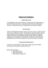 National holidays and calendar feast days in Lithuania 4 puslapis