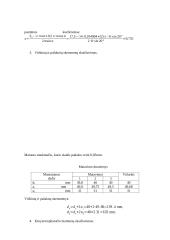 Mašinų ir mechanizmų teorijos laboratorinių darbų ataskaita 2 puslapis