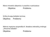 Brandos darbo aprašymas, kaip parašyti lietuviu kalbėjimą 11 puslapis