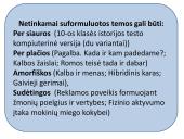 Brandos darbo aprašymas, kaip parašyti lietuviu kalbėjimą 18 puslapis