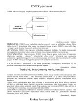 Pasaulinė valiutų rinka Forex 2 puslapis