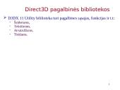 Direct3D transformacijos 5 puslapis