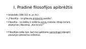 Kas yra filosofija. Filosofijos pagrindai 3 puslapis
