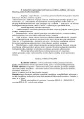 Pedagoginė praktika: gimnastika